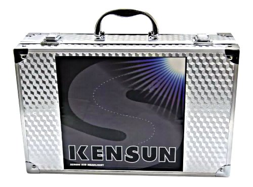 Super Bright - High Beam HID Xenon Headlight AC Conversion Kit by Kensun - 9005 (HB3) - 8000K