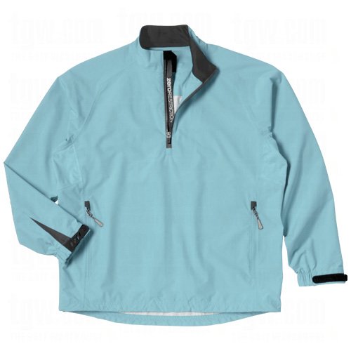 Zero Restriction Mens Hybrid Packable Rain Jackets Xx-Large Corvette Blue