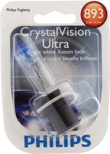 Philips 893 CrystalVision Driving Light Bulb, Pack of 1