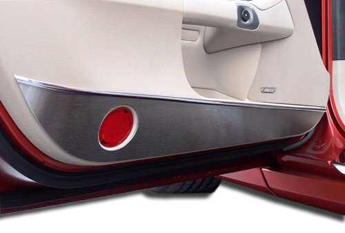 American Car Craft Chevrolet Corvette 2005 2006 2007 2008 2009 2010 2011 2012 2013 Brushed Door Guards Kick Panel Dash Trim Accent Kit