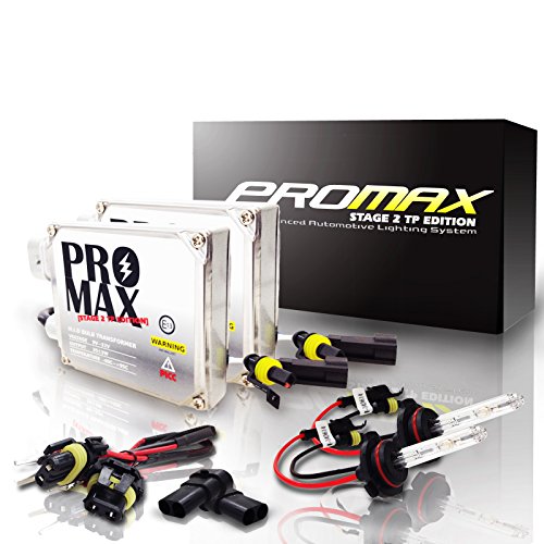 Promax Stage 2 TP Edition HID Xenon Conversion Kit with Premium Ballasts 8000k / 8k / Ice Burg Blue 9006 ( HB4 )