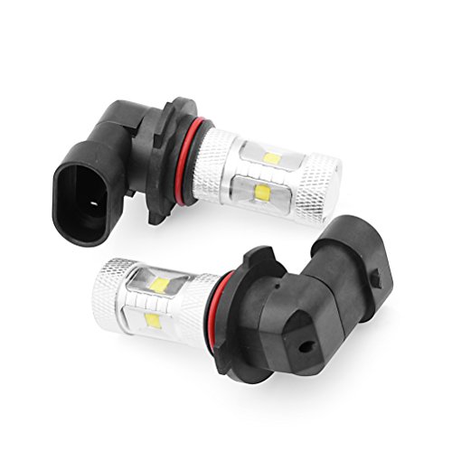 2x Super Bright 9006 HB4 9012 6000K Xenon White 30W Projection Aluminum LED DRL Fog Light Bulb