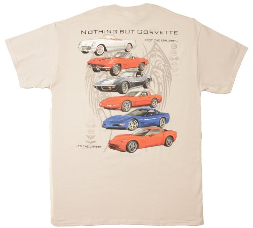 Nothing But Corvette Chevrolet Adult T-Shirt-xl