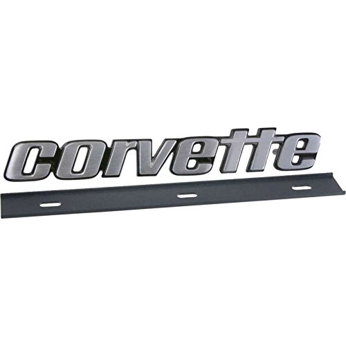 Eckler's Premier Quality Products 25120266 Corvette Bumper Emblem Rear