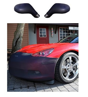 C6 Corvette Bra Front Bumper Mask & Mirror Mask Package : 2005-2013 C6