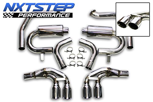 NXT STEP PERFORMANCE Corvette C5 T304 Stainless Steel Axle Back System 1997 - 2004