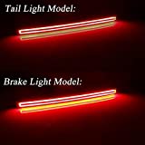 Toptuning Smoked LED Rear Bumper Reflector Lights For Chevrolet Corvette C7 (2014-2019) – Red Illumination, DOT/SAE